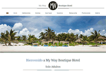 Tablet Screenshot of mywaytulum.com